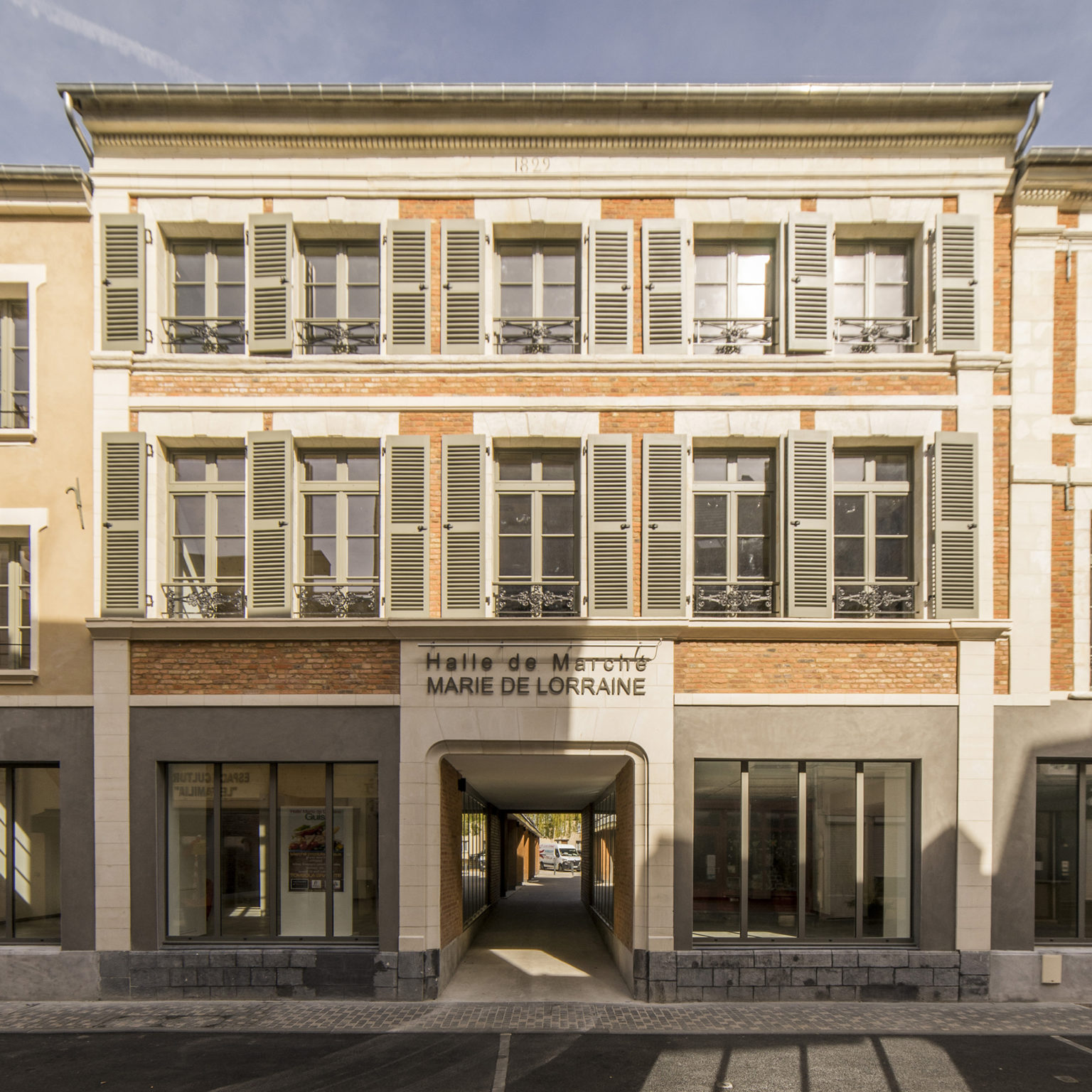 Halle De Marché De Guise – Requalification Du Square Des Minimes ...